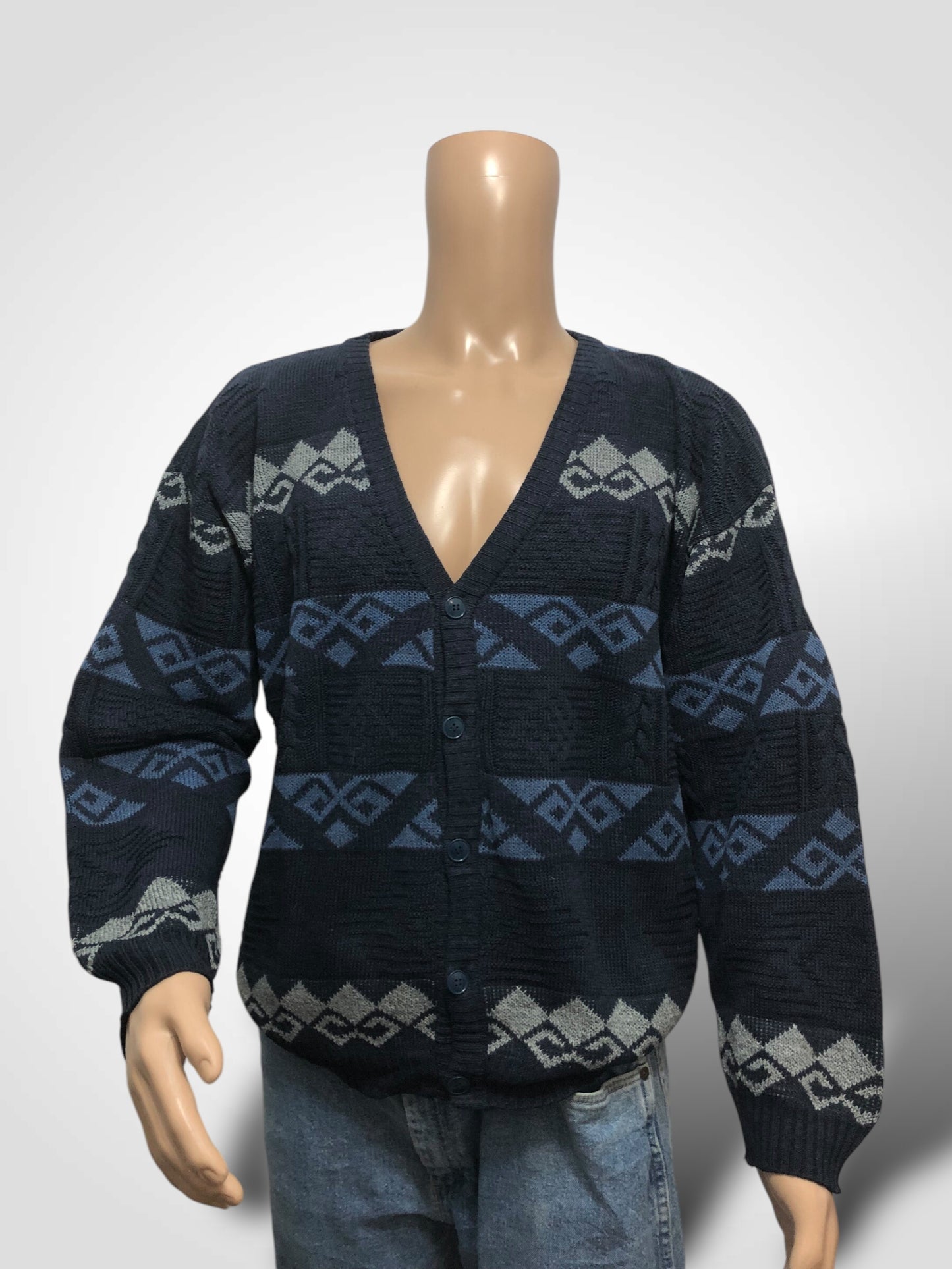 Cardigan homme, Acrylique, (L)