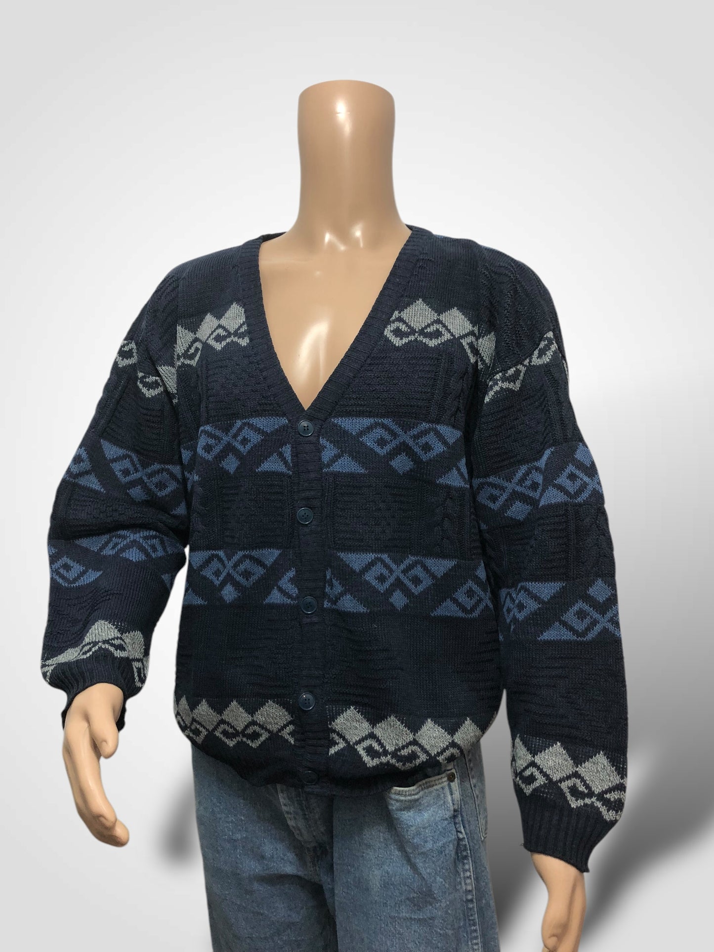 Cardigan homme, Acrylique, (L)